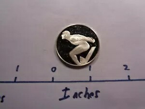 ジョニー ワイズミュラー ターザン 優勝 3 金メダル 水泳 シルバー コイン レア A-1画像