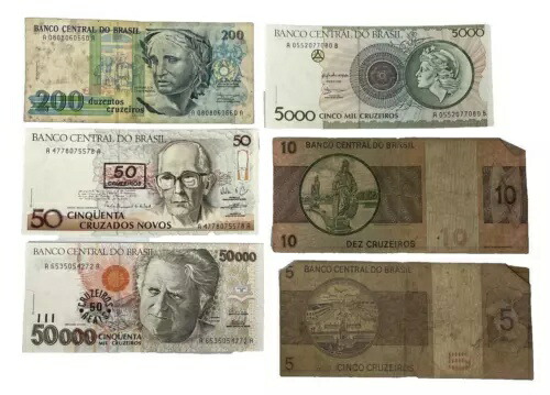 ブラジル 10クルゼイロ 紙幣 楽天市場】ブラジル紙幣 10クルゼイロ 1953-1960 未使用 世界