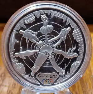 楽天市場】SV1000 純銀 2000年シドニーオリンピック記念銀貨