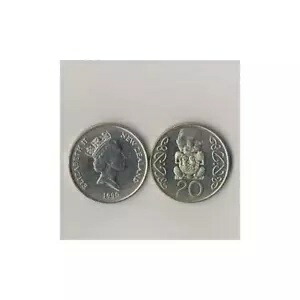 楽天市場】ニュージーランド 2ドル 1990年 外国 硬貨 アンティーク