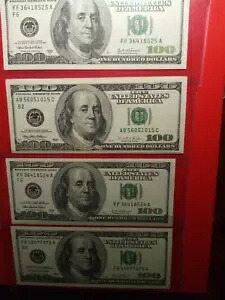 100ドル紙幣 アメリカの紙幣