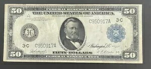 1914 年 50 ドル連邦準備銀行券 - フィラデルフィア