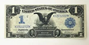 1899 US $1 ドル紙幣 シルバー証明書 紙幣 クリスプ 未流通 ~ 723K