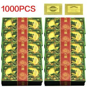 1000 枚の中国のドラゴンゴールド紙幣 100 京ドルグッズギフト