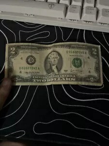 2003 年の 2 ドル紙幣