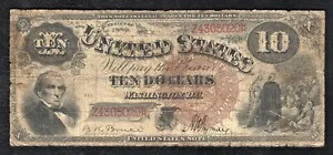 FR。 102 1880 10 ドル「ジャッカス」米国法定通貨紙幣
