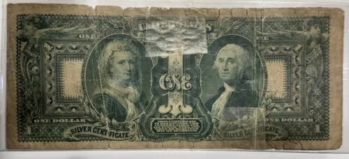 SC 1896 $1 Fr.224 シルバー証明書教育用 PCGS 50 非常に上質 (550)