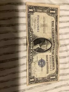 1935c $1 銀証明書