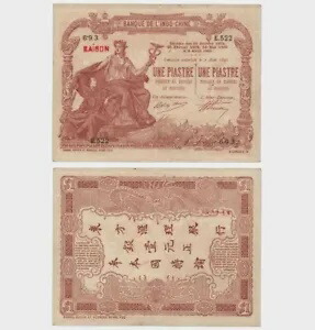 フランス領インドシナ - 1909 - 1 ピアストル - 