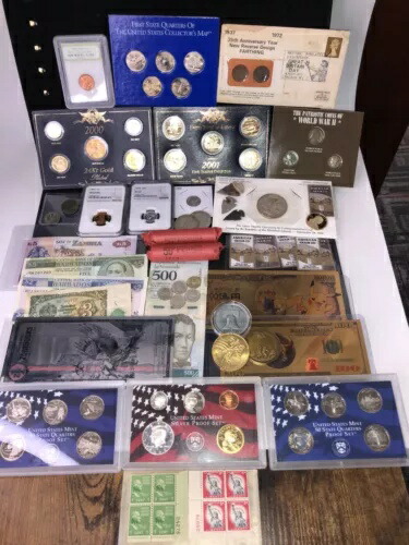 楽天市場】アメリカ ミントセット 50セント銀貨1枚入りプルーフ5点