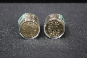2020 D マサチューセッツ $1 コイン ロール (2 ロール) (12) ダンベリー ミント シール #227