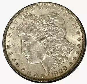 1900 モーガン シルバー ダラー 90% 米国銀貨 フィラデルフィア KM# 110 ロット A11-88