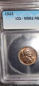 1923 1C ICG - MS62 RB