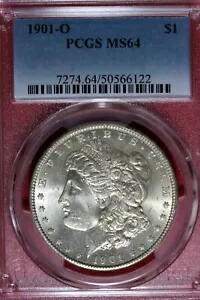 1901 - O PCGS MS64 モーガン ドル!! #B47849 52,800円