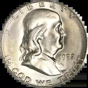 1952-S フランクリン ハーフダラー - Executive Coin Company からのお買い得品を選択