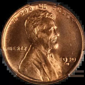 1930-D リンカーン セント PCGS MS64 RD グレート アイ アピール ストロング ストライク