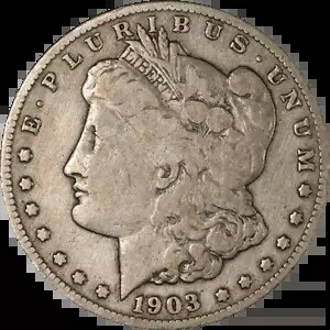 1903-S モーガン シルバー ダラー エグゼクティブ コイン カンパニーからのお得なセール