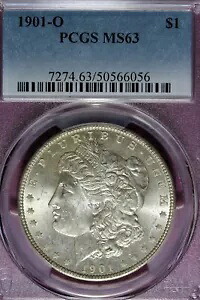 1901 O- PCGS MS63 モーガン シルバー ドル! #B47624