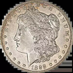 1898-S モーガン シルバー ダラー エグゼクティブ コイン カンパニーからのお得なセール