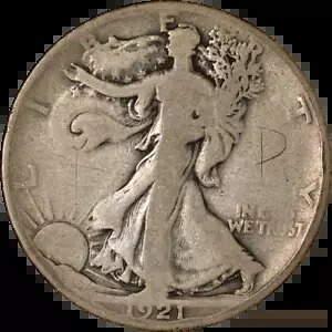 1921-S ウォーキング リバティ ハーフ - スクラッチ エグゼクティブ コイン コンプからのお買い得品