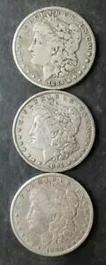 1884年、1891年、1899年 O $1モルガンシルバーダラー