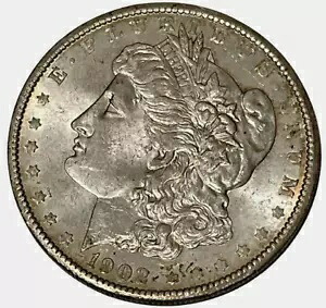 1902-O モーガン シルバー ダラー 90% 米国銀貨 ニューオーリンズ KM# 110 ロット A11-89