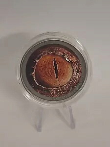 2021 15.56 g ニウエ 1 ドル サタニック ハオヤモリ カラーライズド ラウンド