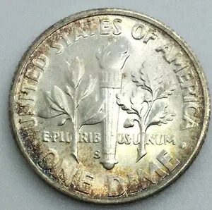 1947 S GEM トーンド モンスター ダイム うわー!ワンダフルコイン 52,800円