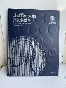 ジェファーソン ニッケル ホイットマン コイン フォルダー 1962 年開始 コンプリート - 14 ボーナス V ニッケル
