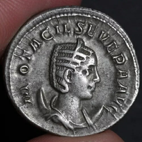 オタシリア セベラ アントニニアヌス 古代ローマ帝国 銀貨 246AD キャビネット トーン 52,800円