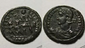 コンスタンティウス グローブ キャプティブ スター キロー 希少な本物の古代ローマコイン/極上 48,180円