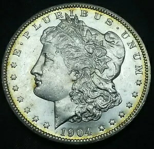 1904 O $1 モルガン シルバー ダラー 米国造幣局 コイン MS 未流通