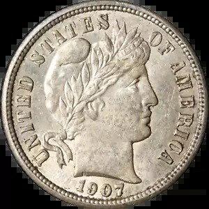 1907-P バーバー ダイム エグゼクティブ コイン カンパニーのお買い得品