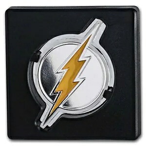 2021 ニウエ 1 オンス銀貨 $2 DC ヒーローズ: THE FLASH? エンブレム｜WORLD RESOURCE【KING店】