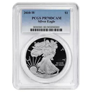 2010-W $1 1オンス アメリカン シルバー イーグル PCGS PR70DCAM｜WORLD RESOURCE【KING店】