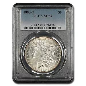 1880-O モルガン ドル AU-53 PCGS｜WORLD RESOURCE【KING店】