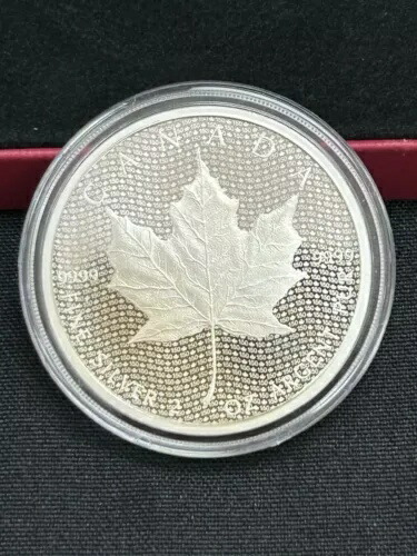 2017 $10 カナダ 150 アイコニック メープル リーフ 2オンス純銀貨