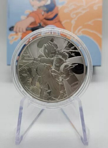 2023 フランス ナルト 10 ユーロ シルバー プルーフ コイン ボックス & COA、ナルト VS サスケ