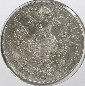 1814-C オーストリア ハンガリー グルデン ハプスブルク 1 ターラー銀貨 フランツ 2 世 ターラー