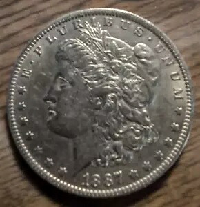 1887-O ***モーガン ドル*** 本当に素敵なコイン - L@@K AT THE PICTURES #458