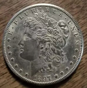 1897-S *****モーガン ドル***** 本当に素敵なコイン - L@@K AT THE PICTURES #749