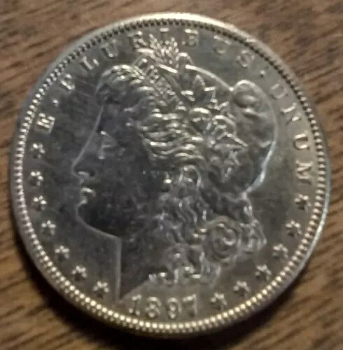1897-S *****モーガン ドル***** 本当に素敵なコイン - L@@K AT THE PICTURES #750