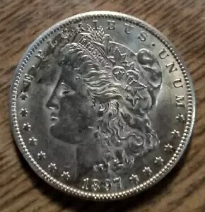 1897-S *****モーガン ドル***** 本当に素敵なコイン - L@@K AT THE PICTURES #748