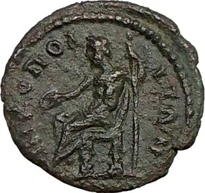 SEPTIMIUS SEVERUS 193AD 古代本物のローマコイン ZEUS i22682