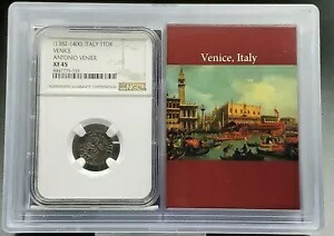 1382-1400 イタリア 1TOR ヴェネツィア アントニオ ヴェニエ NGC XF45 ルネッサンス中世コイン｜WORLD RESOURCE【KING店】