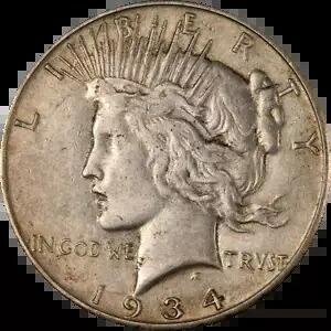 1934-S ピースダラー エグゼクティブ コイン カンパニーからのお得なセール｜WORLD RESOURCE【KING店】 71,995円