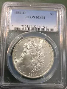 1884-O モーガン シルバー ダラー MS64 PCGS ホワイト コイン!まさにこのコイン｜WORLD RESOURCE【KING店】