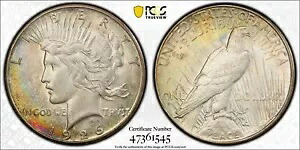 1926-S 平和ドル! PCGS AU58 美しい色!!!｜WORLD RESOURCE【KING店】