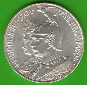 コイン シルバー プロイセン 5 マーク 1901、200 年王国 非常に美しい nswleipzig｜WORLD RESOURCE【KING店】