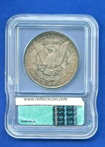 1886 P ICG MS65 モルガン ドル $1 米国造幣局銀貨 1886-P MS-65 カラー!｜WORLD RESOURCE【KING店】
